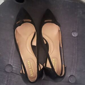 Cole Haan Women's Black Pointed Heels